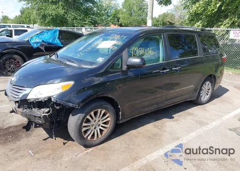 2017 Toyota Sienna Xle 8 Passenger from USA, damaged, VIN 5TDYZ3DC8HS772754